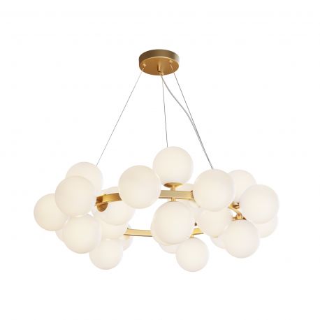 Candelabre, Lustre - Lustra moderna design deosebit cu 25 de surse de lumina Dallas alama