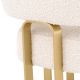 Fotolii - Fotoliu design LUX Capricorn, bouclé cream