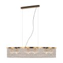 Lustra suspendata eleganta design modern Dune auriu
