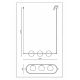 Pendule, Lustre suspendate - Lustra design deosebit Erich nickel 3L