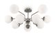 Lustre aplicate - Lustra design deosebit Erich nickel 10L