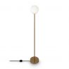 Lampadar, Lampa de podea moderna RING alama