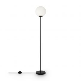 Lampadar, Lampa de podea moderna RING negru