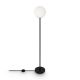 Lampadare - Lampadar, Lampa de podea moderna RING negru