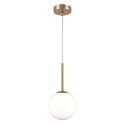 Lustra, Pendul design modern Basic form auriu, diametru 15cm