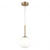 Lustra, Pendul design modern Basic form auriu, diametru 15cm