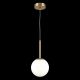 Pendule, Lustre suspendate - Lustra, Pendul design modern Basic form auriu, diametru 15cm