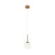 Pendule, Lustre suspendate - Lustra, Pendul design modern Basic form auriu, diametru 15cm