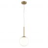 Lustra, Pendul design modern Basic form auriu, diametru 18cm