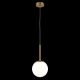 Pendule, Lustre suspendate - Lustra, Pendul design modern Basic form auriu, diametru 18cm