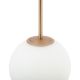 Pendule, Lustre suspendate - Lustra, Pendul design modern Basic form auriu, diametru 20cm