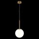 Pendule, Lustre suspendate - Lustra, Pendul design modern Basic form auriu, diametru 20cm