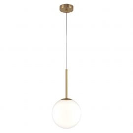 Pendule, Lustre suspendate - Lustra, Pendul design modern Basic form auriu, diametru 20cm
