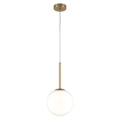 Pendule, Lustre suspendate - Lustra, Pendul design modern Basic form auriu, diametru 20cm