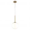 Lustra, Pendul design modern Basic form auriu, diametru 20cm