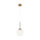 Pendule, Lustre suspendate - Lustra, Pendul design modern Basic form auriu, diametru 20cm