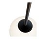 Pendule, Lustre suspendate - Lustra, Pendul design modern Basic form negru, diametru 20cm