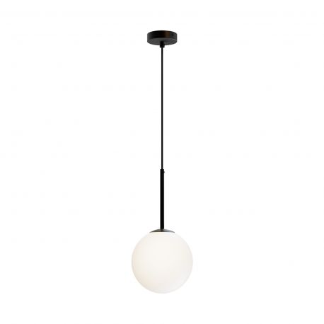 Pendule, Lustre suspendate - Lustra, Pendul design modern Basic form negru, diametru 15cm
