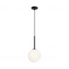 Lustra, Pendul design modern Basic form negru, diametru 15cm