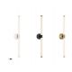 Aplice, corpuri de iluminat pentru pereti - Aplica de perete LED design high-tech minimalist Axis alama