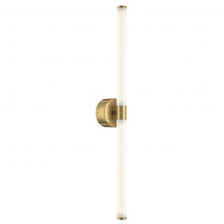 Aplice, corpuri de iluminat pentru pereti - Aplica de perete LED design high-tech minimalist Axis alama