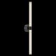 Aplice, corpuri de iluminat pentru pereti - Aplica de perete LED design high-tech minimalist Axis negru