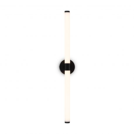 Aplice, corpuri de iluminat pentru pereti - Aplica de perete LED design high-tech minimalist Axis negru