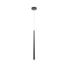 Pendule, Lustre suspendate - Pendul LED design modern Cascade negru 6,5cm