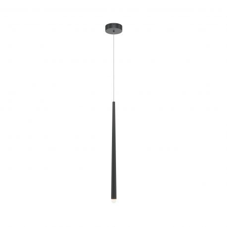 Pendule, Lustre suspendate - Pendul LED design modern Cascade negru 6,5cm