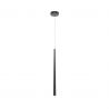 Pendul LED design modern Cascade negru 6,5cm