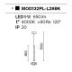 Pendule, Lustre suspendate - Pendul LED design modern Cascade negru 6,5cm