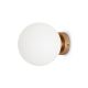 Aplice, corpuri de iluminat pentru pereti - Aplica perete sau tavan design modern Basic form auriu, diametru 18cm