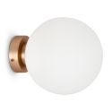 Aplica perete sau tavan design modern Basic form auriu, diametru 20cm