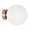 Aplica perete sau tavan design modern Basic form auriu, diametru 20cm