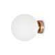 Aplice, corpuri de iluminat pentru pereti - Aplica perete sau tavan design modern Basic form auriu, diametru 20cm