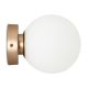 Aplice, corpuri de iluminat pentru pereti - Aplica perete sau tavan design modern Basic form auriu, diametru 15cm