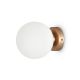 Aplice, corpuri de iluminat pentru pereti - Aplica perete sau tavan design modern Basic form auriu, diametru 15cm