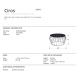 Masute Living - Masuta de cafea design modern Ciros 90cm