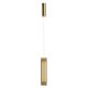 Pendule, Lustre suspendate - Lustra LED, Pendul design modern Sonata alama