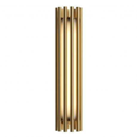 Aplice, corpuri de iluminat pentru pereti - Aplica de perete LED design modern Sonata alama