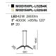 Pendule, Lustre suspendate - Lustra LED suspendata, design modern Curve negru