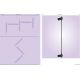 Aplice, corpuri de iluminat pentru pereti - Aplica de perete LED design liniar Rotta negru 63,5cm