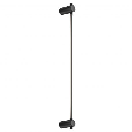 Aplice, corpuri de iluminat pentru pereti - Aplica de perete LED design liniar Rotta negru 63,5cm