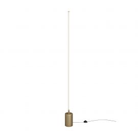 Lampadare - Lampadar LED, lampa de podea, design modern Flow alama