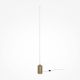 Lampadare - Lampadar LED, lampa de podea, design modern Flow alama