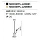 Lampadare - Lampadar LED, lampa de podea, design modern Flow alama