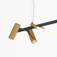 Pendule, Lustre suspendate - Lustra LED cu 2 spoturi design modern Tau