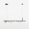 Lustra LED cu 2 spoturi design modern Tau