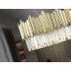 Candelabre, Lustre - Lustra suspendata design elegant Tiara crom/auriu