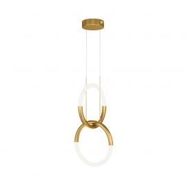 Pendule, Lustre suspendate - Pendul LED design modern Node auriu